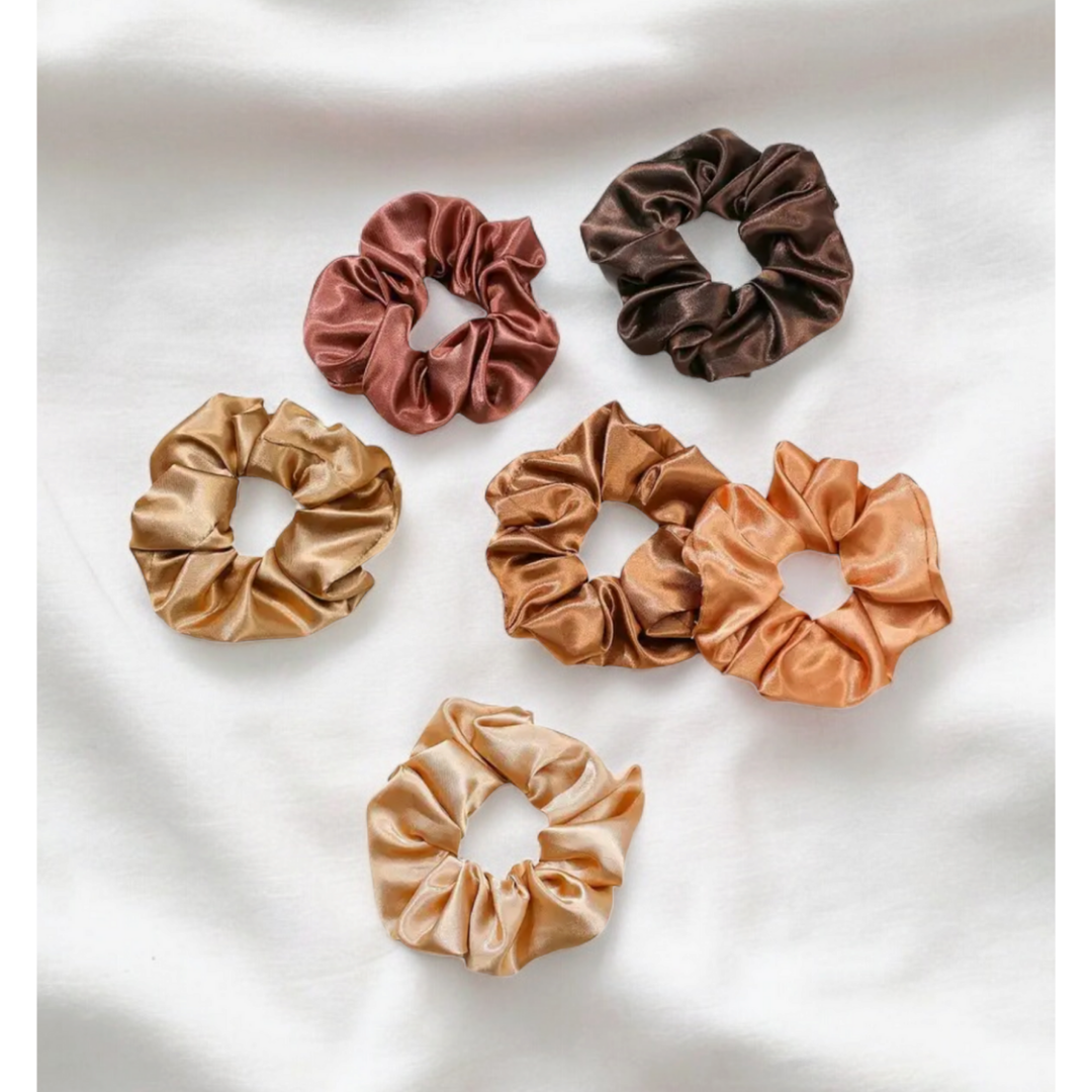 Silky Scrunchie Set