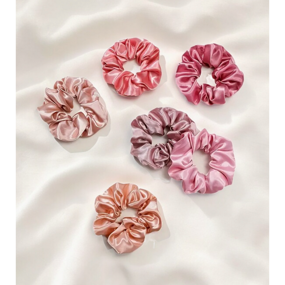 Silky Scrunchie Set
