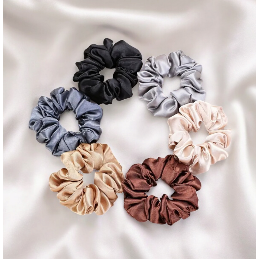 Silky Scrunchie Set