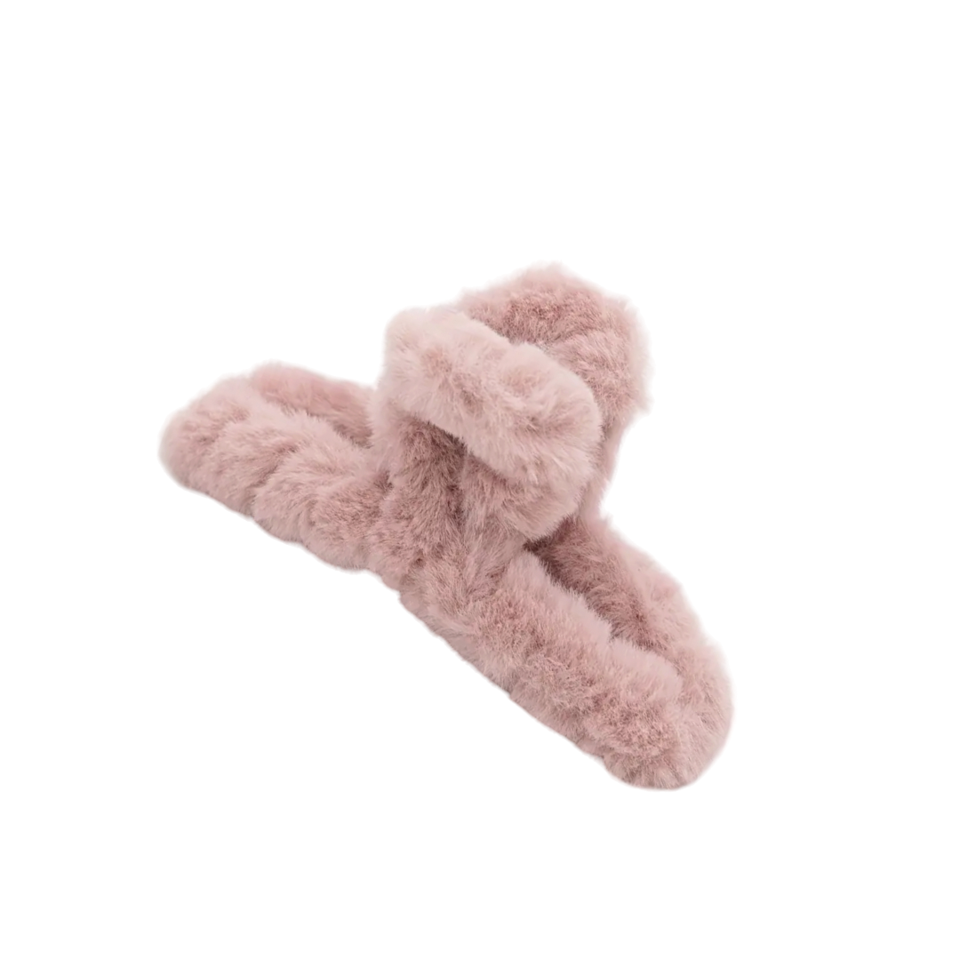 Fluffy Claw Clip