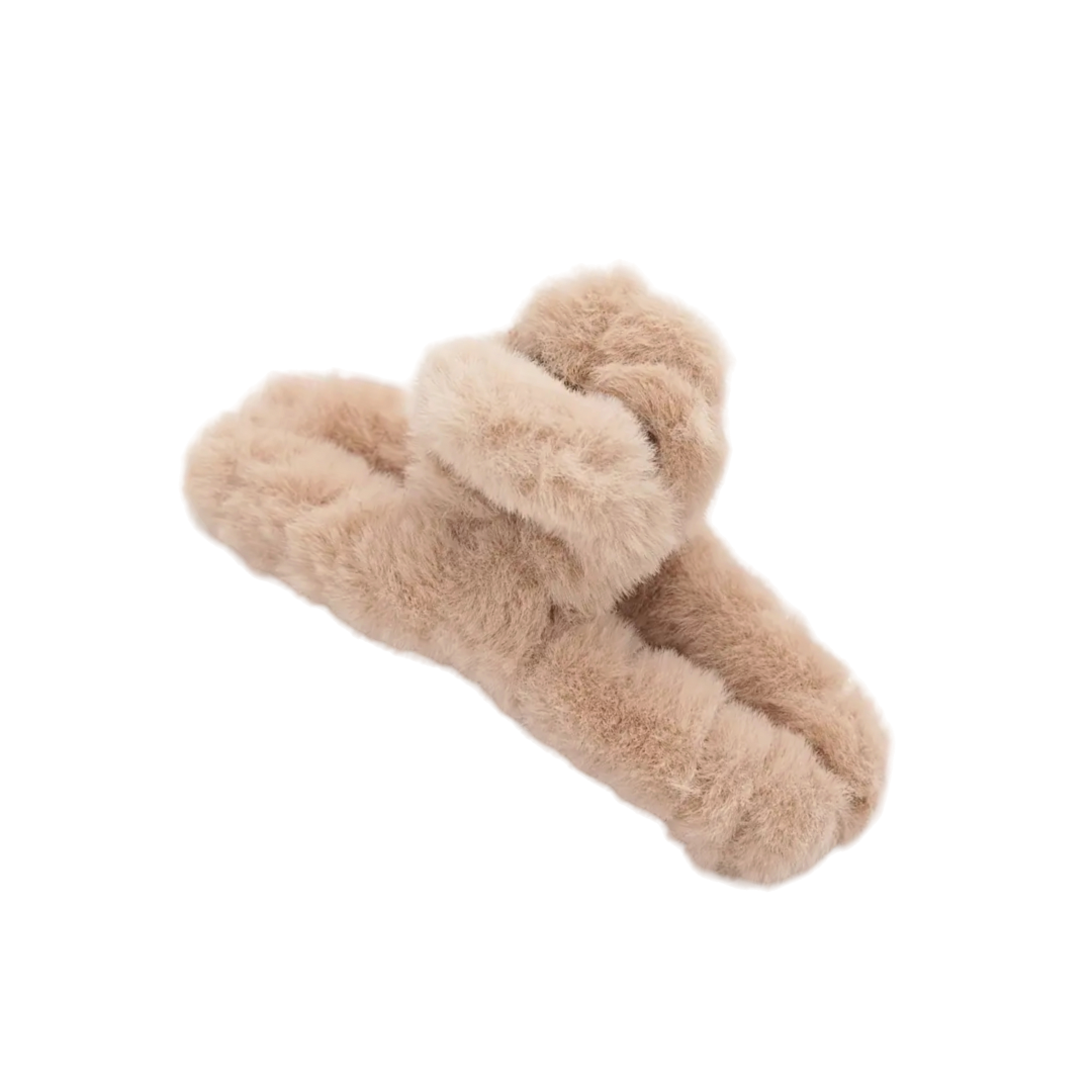 Fluffy Claw Clip