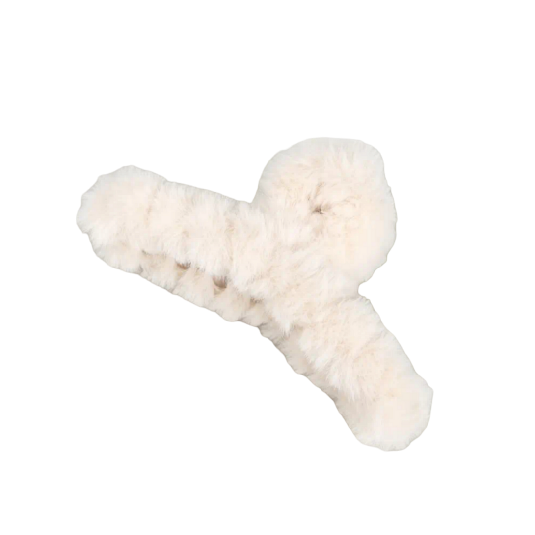 Fluffy Claw Clip