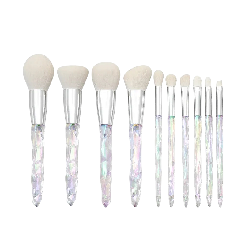 Crystal Makeup Brush Set