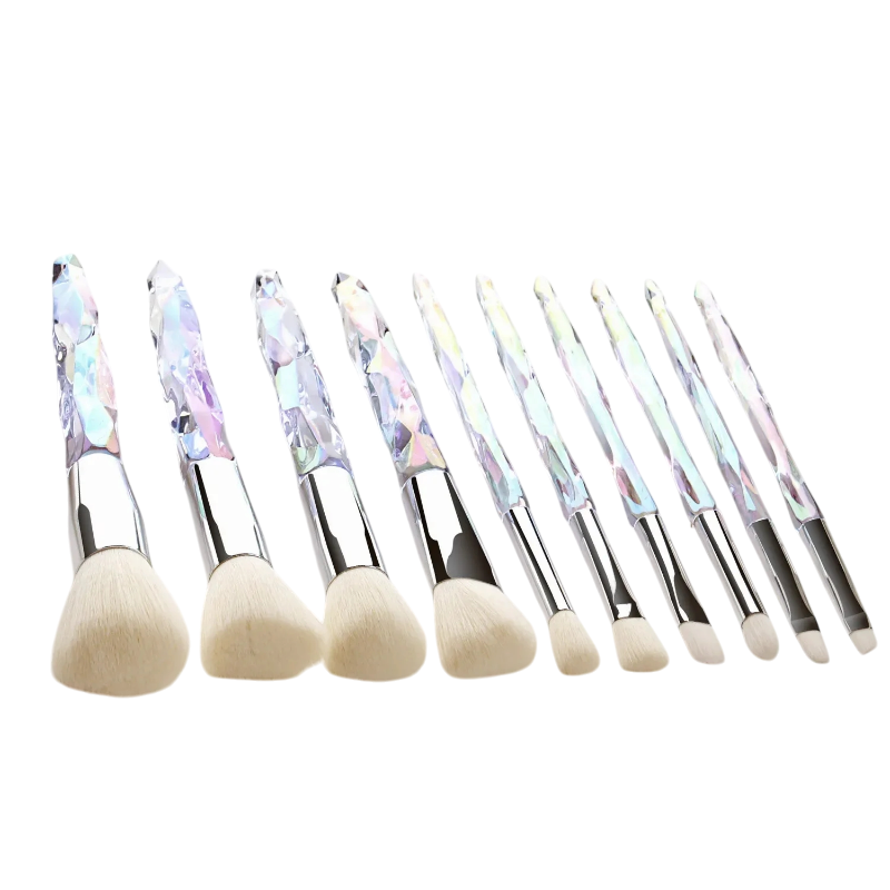 Crystal Makeup Brush Set
