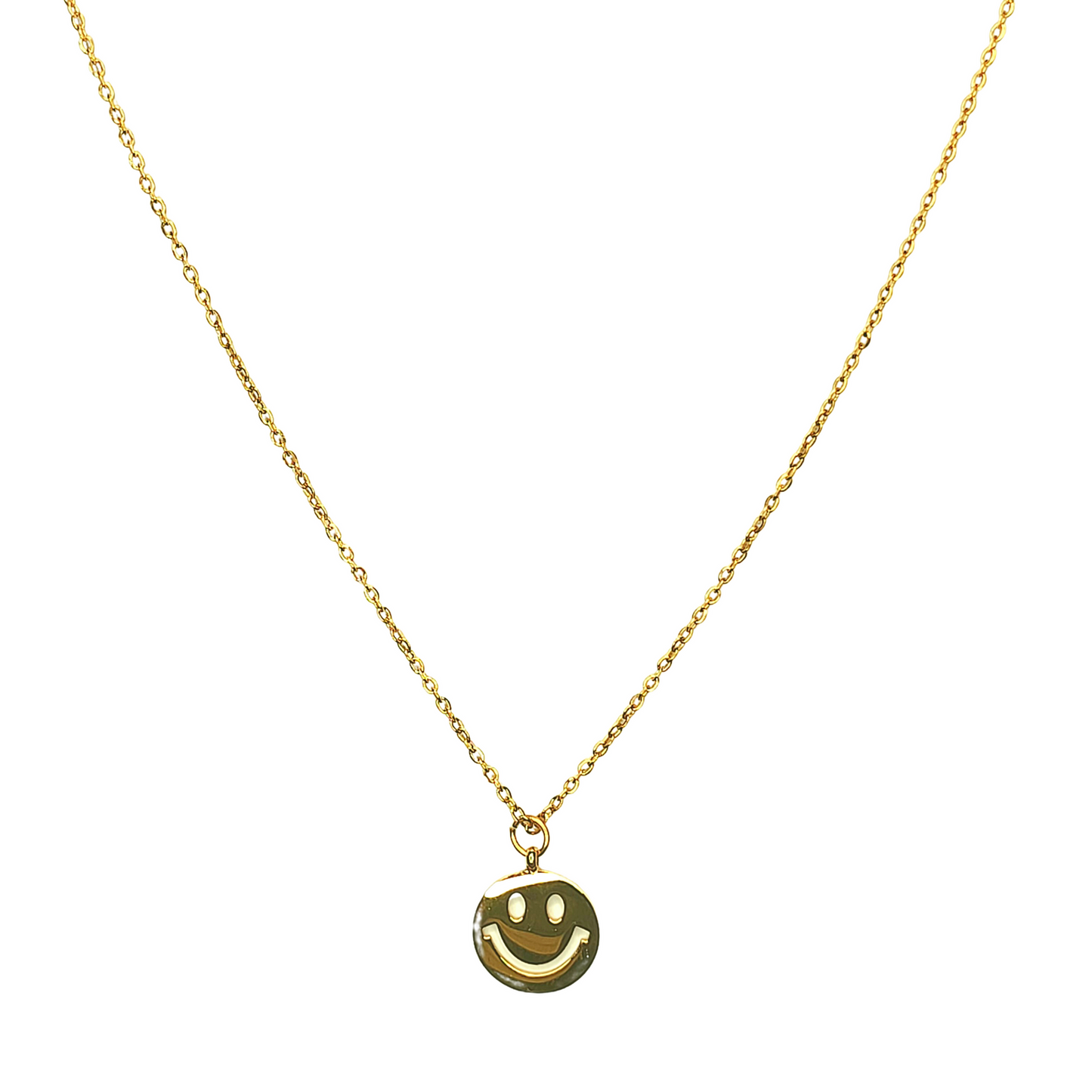 Happy Double Sided Necklace