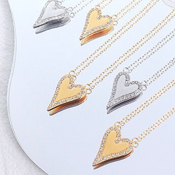 Rachel Heart Necklace