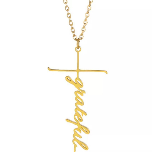 Script Necklaces