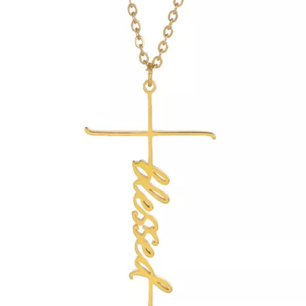 Script Necklaces