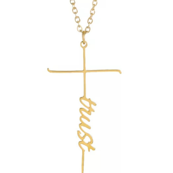 Script Necklaces